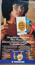 ORIGINAL REKLAME WERBUNG  1971  MAUXION - GOLDSTÄBCHEN Schokolade