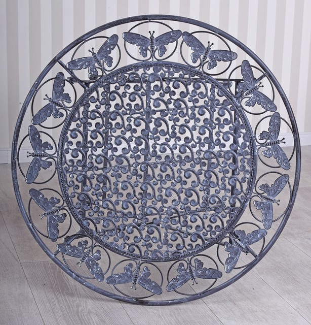 Tisch 2 Stühle *passion* Garnitur Gartenmöbel Sitzgarnitur Metall rot