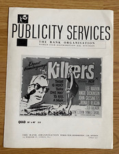 Set of 3x Vintage Publicity Services Press Packs Inc The Killers, The Rare Breed