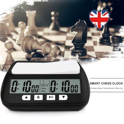 Profi Schachuhr Tischspiele Schachuhr Timer für internationales Schach