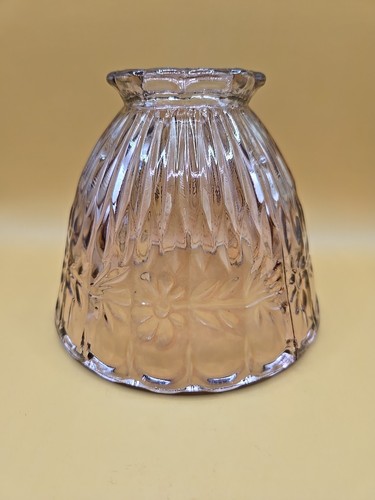 Amethyst Glass Replacement Shade - Glass Lamp Shade - Purple Shade Fairy Lamp - Picture 2 of 7