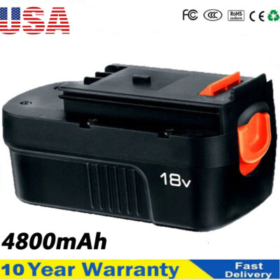 18 Volt HPB18-OPE 244760-00 4.8Ah NI-MH BATTERY REPLACE FOR BLACK And DECKER NEW