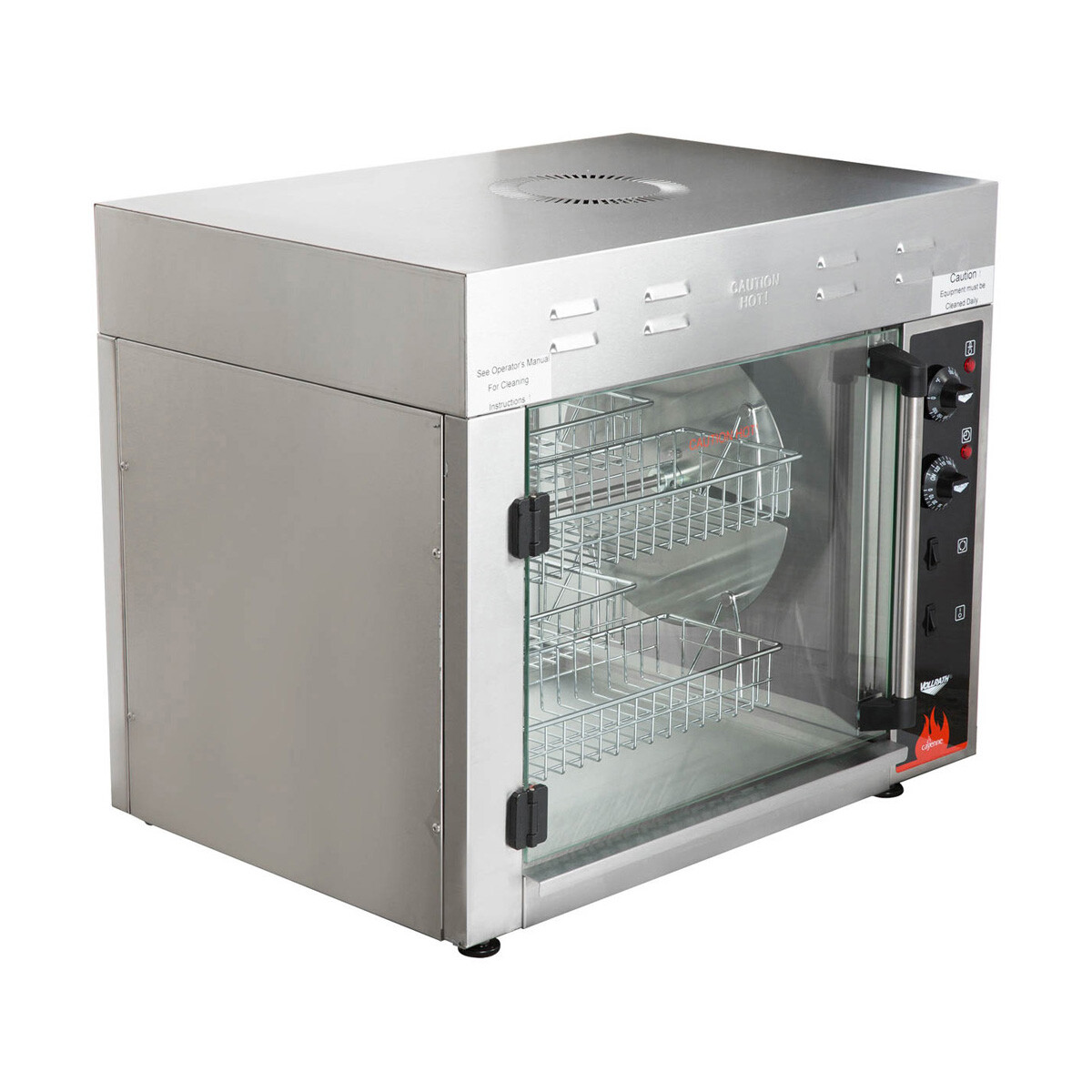 Vollrath 40704 Countertop Commercial Electric Rotisserie