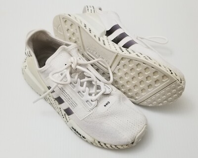 Adidas NMD R1 V2 GX1116 White Mesh Running Shoes Sneakers  display picture 1