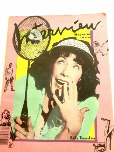 1993 JULY INTERVIEW MAGAZINE - JULIETTE LEWIS FRONT COVER - PB