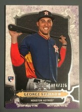 2014 Topps Triple Threads - George Springer - Purple #/325 - RC - Blue Jays