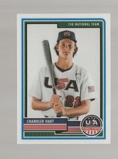 V78) 2023 Panini USA Baseball Stars and Stripes Chandler Hart RC #28