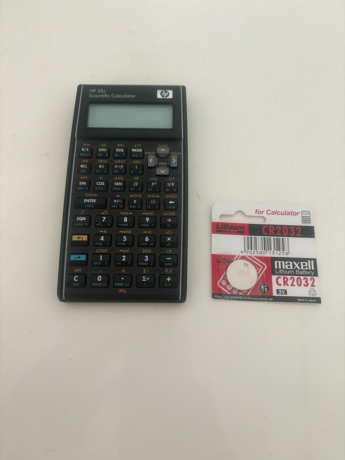 HP 35S Scientific Calculator + Surveying Program Installed+ Additional Battery eBay