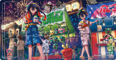 Pokemon CARMINE & KIERAN Playmat Center Japan Spielmatte Sealed New 2024