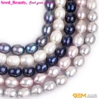 Freshwater Pearls Loose Potato Beads For Jewelry Making Strand 15" 9-10x10-12mm
