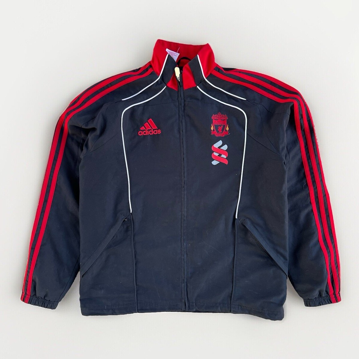 Vintage Adidas Liverpool 2010-2011 Training Jacket Junior 13