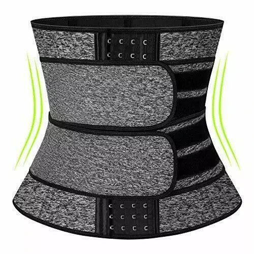 KIWI RATA Neoprene Sauna Waist Trainer Corset Sweat Belt for Women