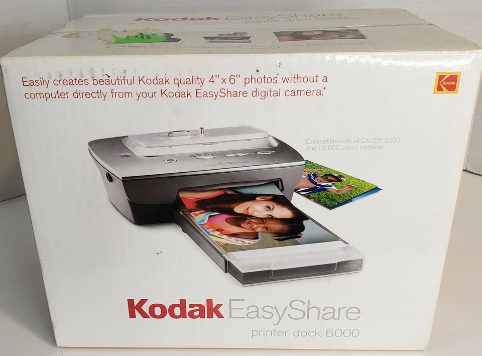 Kodak EASYSHARE Dock G600 Digital Photo Thermal Printer - Image 3 of 4