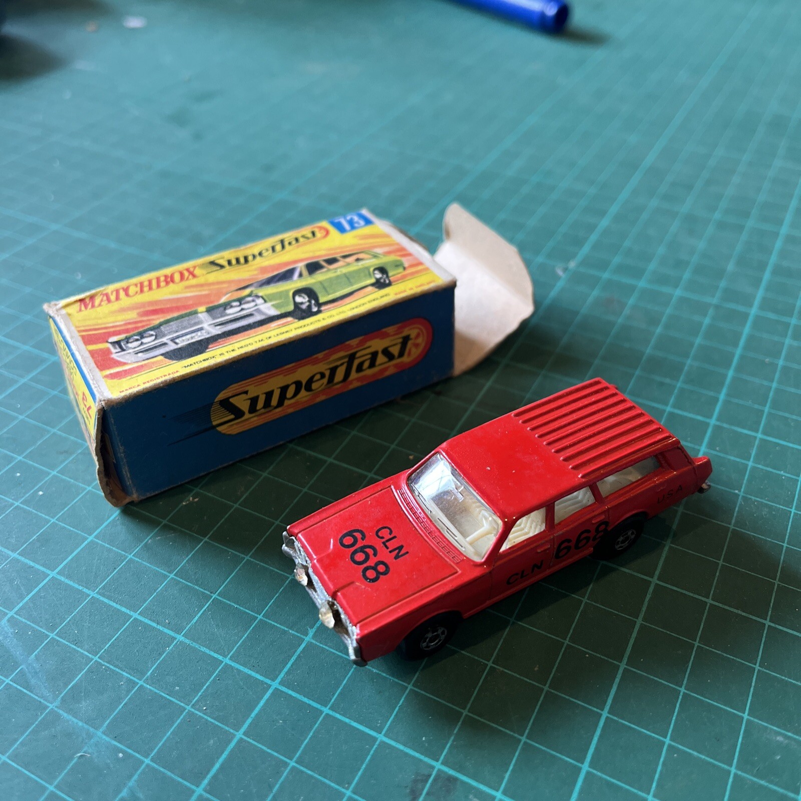 Matchbox 73c, Mercury Commuter - Free Price Guide & Review