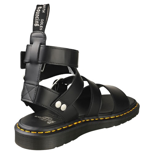 Rick Owens Black Dr. Martens Edition Gryphon High Sandals
