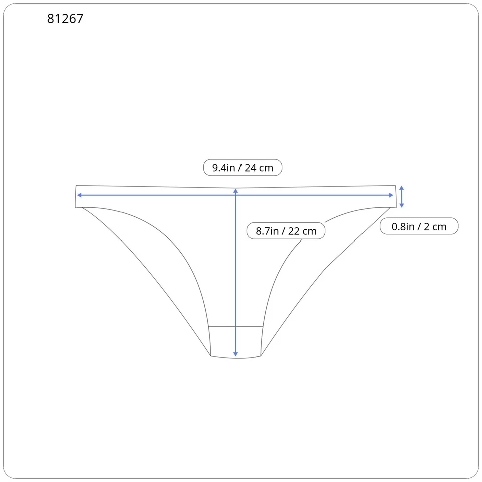 DIESEL BFPN-Brigittes Mutange купальный костюм женщин XL в полоску бикини низ - Изображение 3 из 4