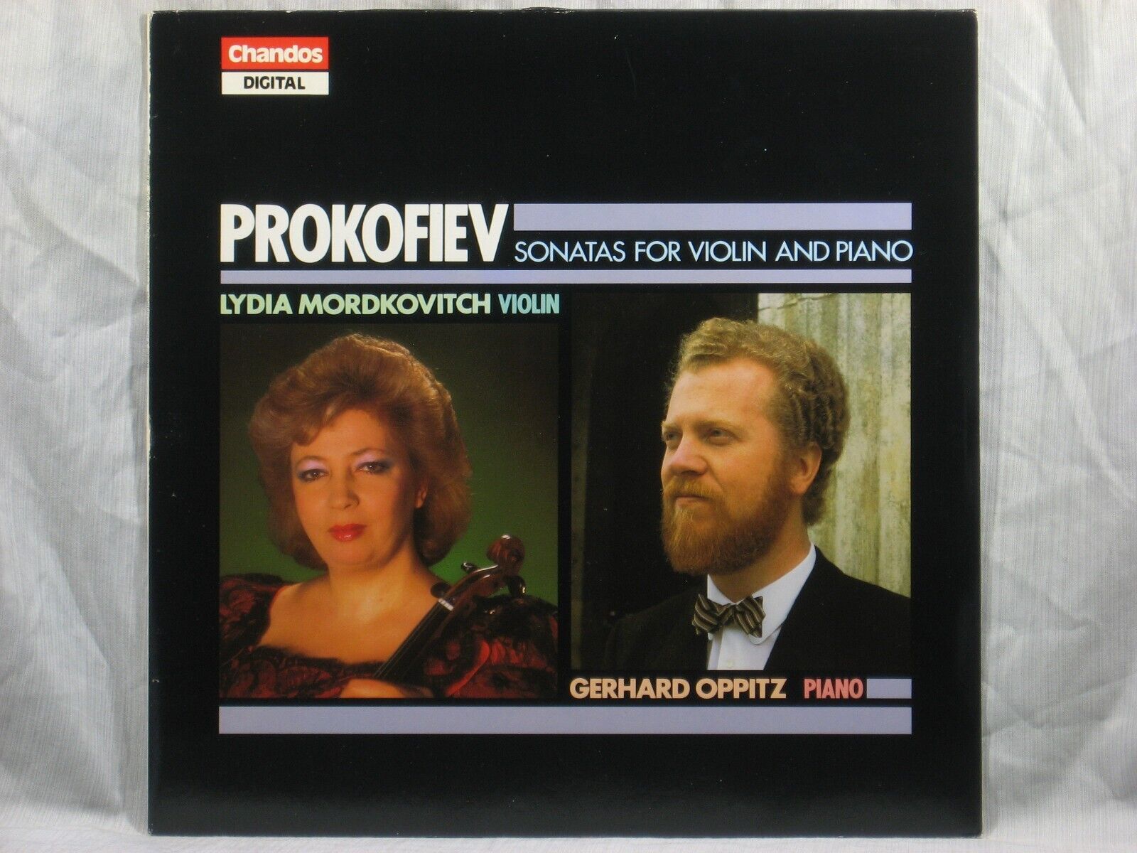 Prokofiev - Sonatas for Violin & Piano - Mordkovitch, Oppitz - Chandos ABRD 1132