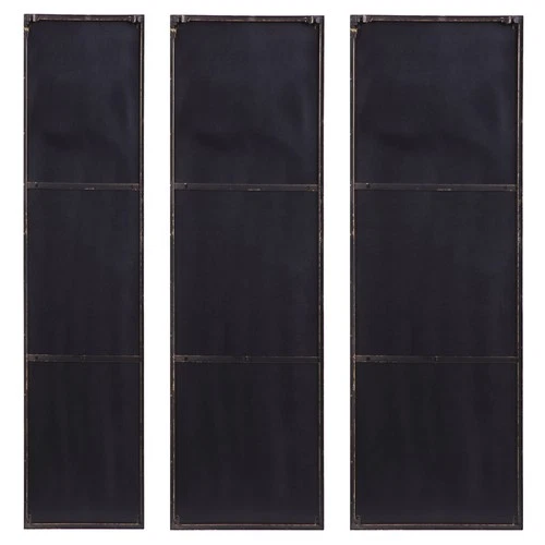 Uttermost 09631 Rowling 16" W x 47" H Rectangular Metal Framed - Gold - Picture 4 of 9