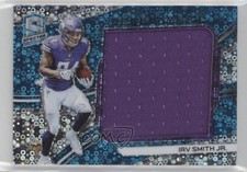 2019 Spectra Monumental Memorabilia Neon Blue Prizm 33/99 Irv Smith Jr 6fs