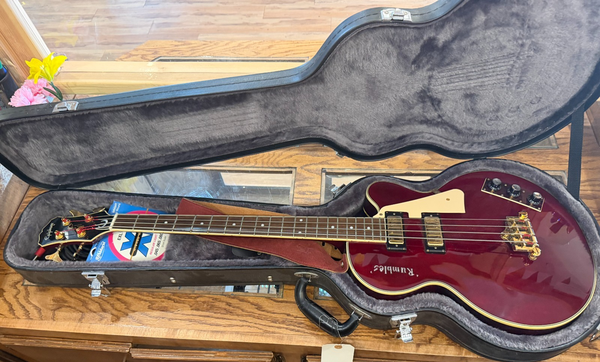 Epiphone Allen Woody Ramblekat Bass　6日まで Epiphone Allen Woody Rumblekat Bass Guitar | eBay
