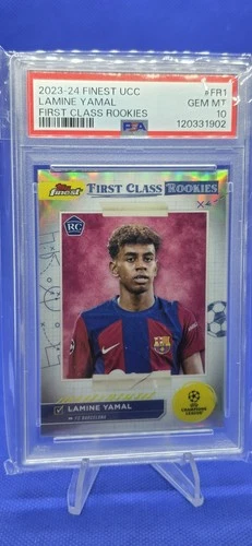 2023 Topps Finest Lamine Yamal First