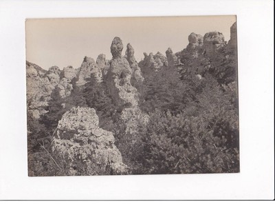 AVEYRON, Montpellier-le-Vieux, Les Rouquettes, Photo Auclair-Melot, environ 23