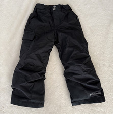 Columbia Omni-Tech Omniheat Snow Ski Pants XXS 4/5 Child Boy Girl Black