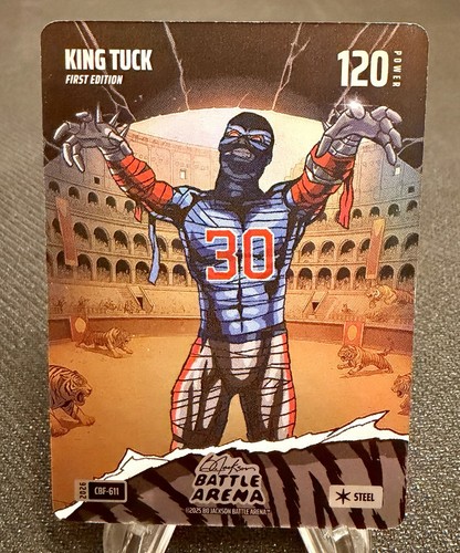 Bo Jackson Battle Arena KING TUCK Colosseum STEEL Battlefoil CASE HIT #CBF-611