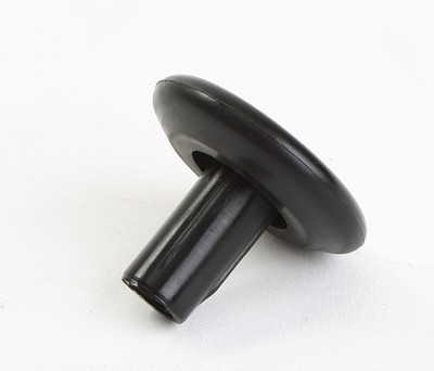 Vitra Einsteckfuß Gleiter f. Alu-Chair Eames Stuhl D 37 basic black Füsschen Fuß