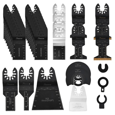 #ad 36 PCS Oscillating Saw BladesMultitool BladesQuick Release Multi Tool Blades f $33.06