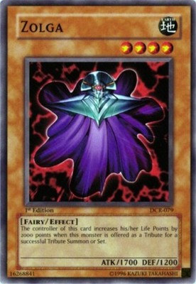 Zolga - DCR-079 - Common - Unlimited Edition - Lightly Played