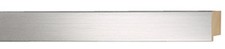 Picture Frame Moulding Wood 18Ft Bundle - Contemporary Silver Finish - 1.125"