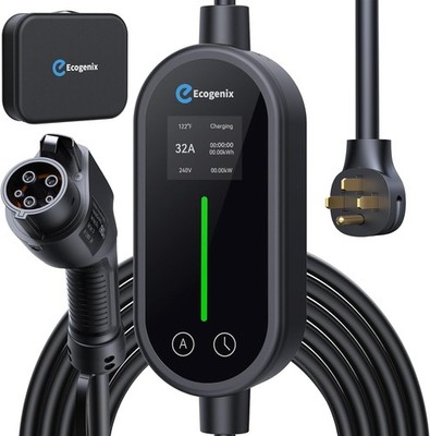 Electric Car Charger Level 2 32A Portable J1772