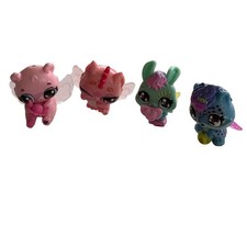 Hatchimals Figures 4 CollEGGtibles Hatchimals Alive Rainbow Splash  Access