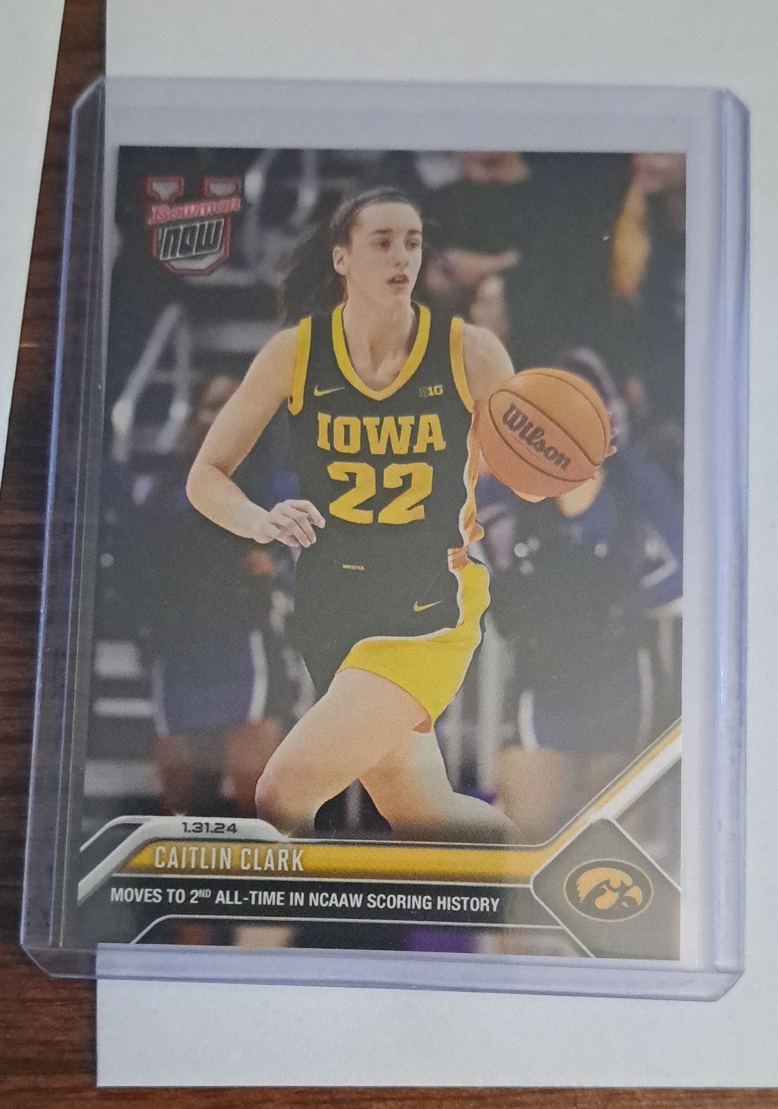2023-24 Bowman U Now - Caitlin Clark #41 /10179 (RC)