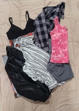 womans clothing bundle medium Lot Of 6. Dress, jacket, yoga pants, tops