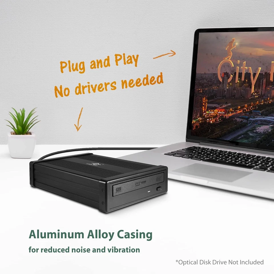 Vantec Nexstar DX2 USB 3.0 External Enclosure Design for 5.25" Blu-Ray/Cd/Dvd SA - Image 3 of 4