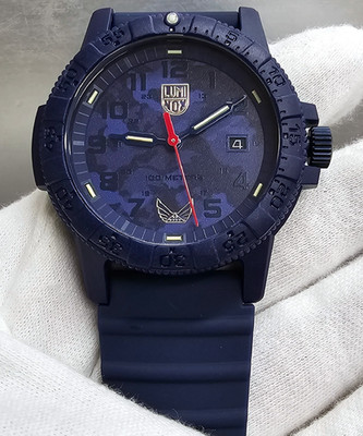 Luminox Leatherback Sea Turtle Giant X Volition 44mm Blue Mens Watch XS.0323.VOL