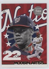 2022 Topps Gallery Modern Artists Juan Soto #MA-3 02v3