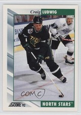 1992-93 Score Craig Ludwig #94 0a4