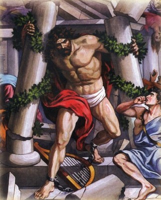 Samson's Final Victory   8x10 Photo Print