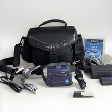 Sony Handycam DCR-DVD101 Digital Camcorder Bundle - Tested - NightShot - Extras