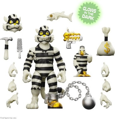 Super7 - Teenage Mutant Ninja Turtles - Ultimates! - Scratch Cat (Glow) [New Toy