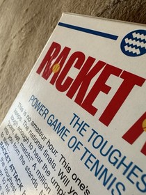 1988 NES Jaleco Racket Attack Box CIRCLE SOQ Rev-A + Game NO SLEEVE NO MANUAL