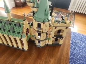 LEGO Harry Potter: Hogwarts Castle 4842 + Knights BUS 4866 Minifigures