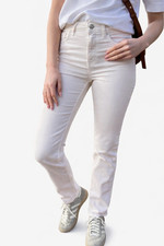 Ladies M&S Denim Sienna Jeans Straight Stretch Mid Rise Womens Trouser 7566