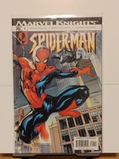 Marvel Knights Spider-Man #1 Comic Book Signed by Mark Miller, COA 41/1000