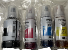 Epson 502 4 Ink Combo Pack - Black/Cyan/Magenta/Yellow Exp. 2030 NEW  