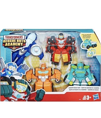 NEW Exclusive Transformers Rescue Bots Academy 4 Convertable 4.5  Action Figures
