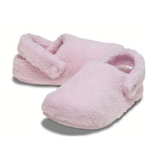 Crocs Classic Cozzzy Slipper Pink Milk New with Tags NWT Sizes 6-8w
